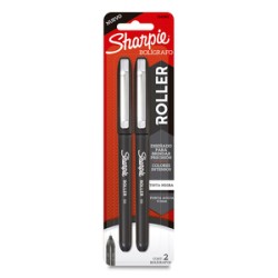 Bolígrafo Sharpie Roller 0.5 mm Negro 2 piezas