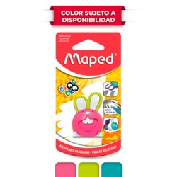 Goma de Borrar Maped Croc Croc Conejo Colores