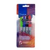 Marcador Permanente Azor Signal Brush 4 piezas