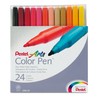 Plumones Pentel Arts Color Pen 24 piezas