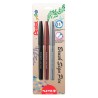 Plumones Pentel Arts Punta Pincel Colores 3 piezas