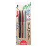 Plumones Pentel Arts Punta Pincel Colores 3 piezas