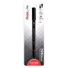 Plumón de Doble Punta Pentel Arts Twin Negro
