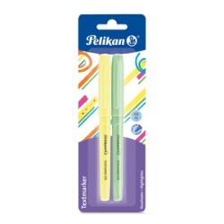 Marcatextos Pelikan Punta Cincel 2 piezas
