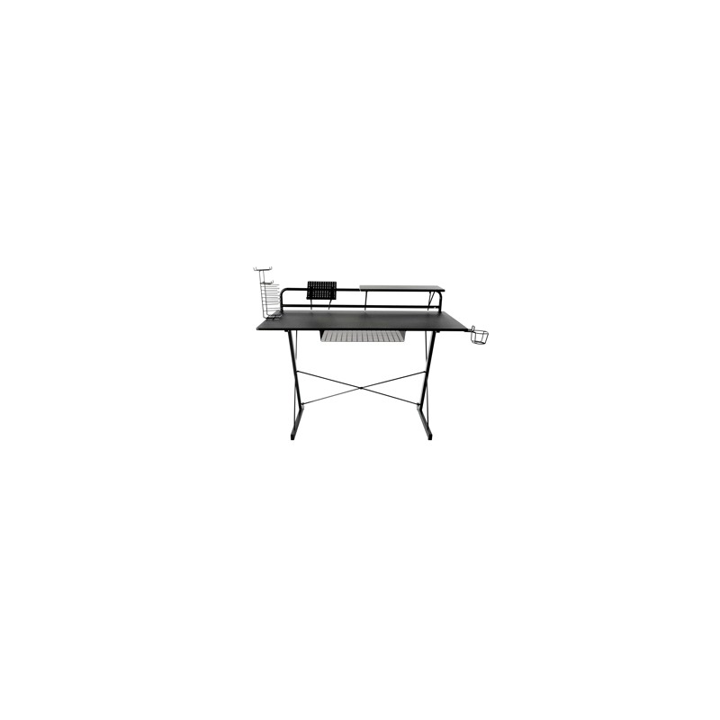 Escritorio Gamer Techni Sport Carbono / Negro / MDF / Metal