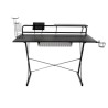 Escritorio Gamer Techni Sport Carbono / Negro / MDF / Metal