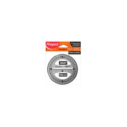 Transportador Maped Technic Profesional 360° 10 cm