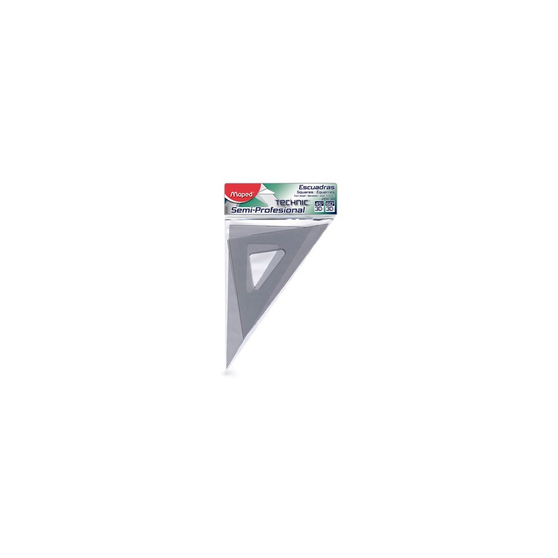 Escuadra Maped Technic Semi Profesional 2 piezas
