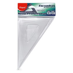 Escuadra Maped Technic Semi Profesional 30 cm 2 piezas
