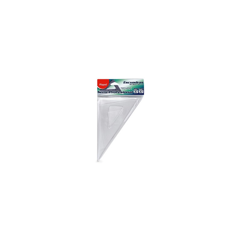 Escuadra Maped Technic Semi Profesional 30 cm 2 piezas