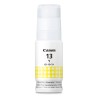 Botella de Tinta Canon GI-13 / 4686C001AA / Amarillo / 3500 páginas / PIXMA G510 Y G610