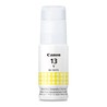 Botella de Tinta Canon GI-13 / 4686C001AA / Amarillo / 3500 páginas / PIXMA G510 Y G610