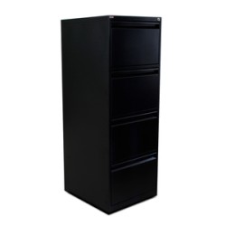 Archivero Tam-Mex ARG4-N / Negro / Vertical / 4 gavetas