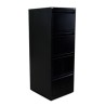 Archivero Tam-Mex ARG4-N / Negro / Vertical / 4 gavetas