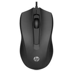 Mouse Alámbrico Hp 100 / USB / Negro / PC / Laptop