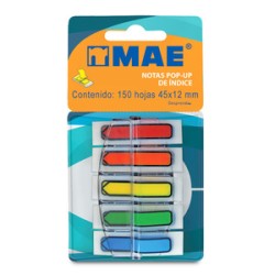 Notas Adhesivas Mae Pop Up Banderas Colores