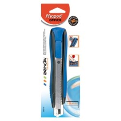 Cutter Maped Office Zenoa Sensitive Azul 18 mm