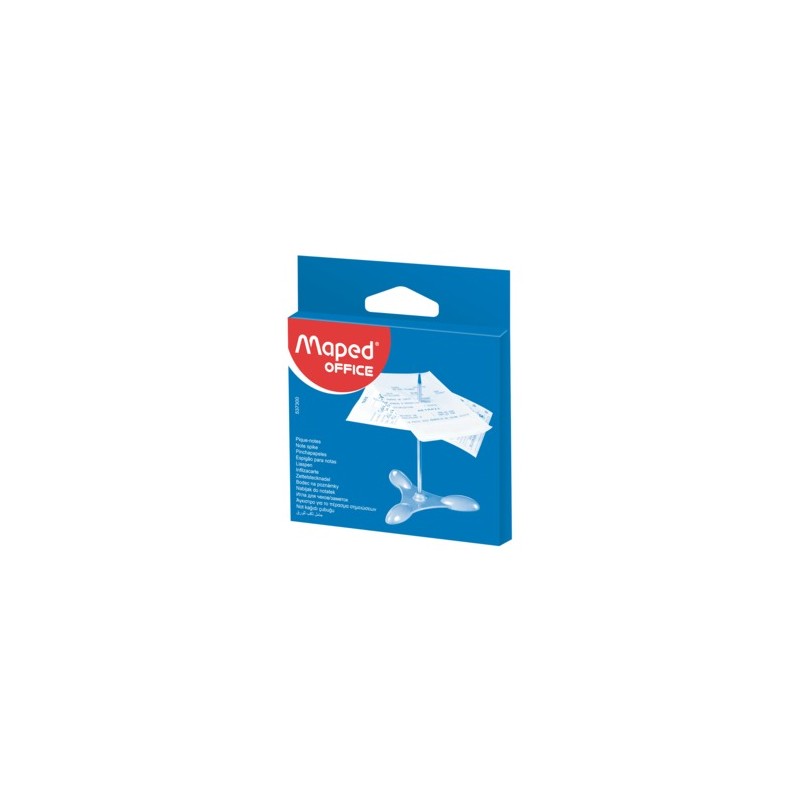 Pica Notas Maped Office Aguja Metal Plateado
