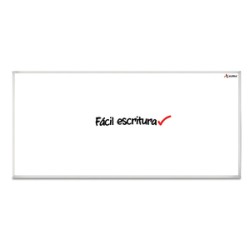 Pizarrón Blanco Alfra 90 x 240 cm Marco Aluminio