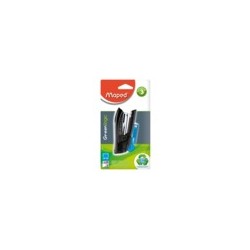Engrapadora Pocket Maped Green Logic Negro
