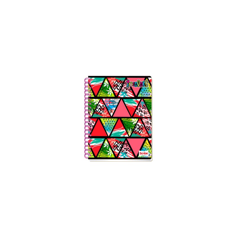 Cuaderno Profesional Scribe Incolors Cuadro Chico 100 hojas