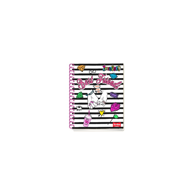 Cuaderno Profesional Scribe Incolors Cuadro Grande 100 hojas