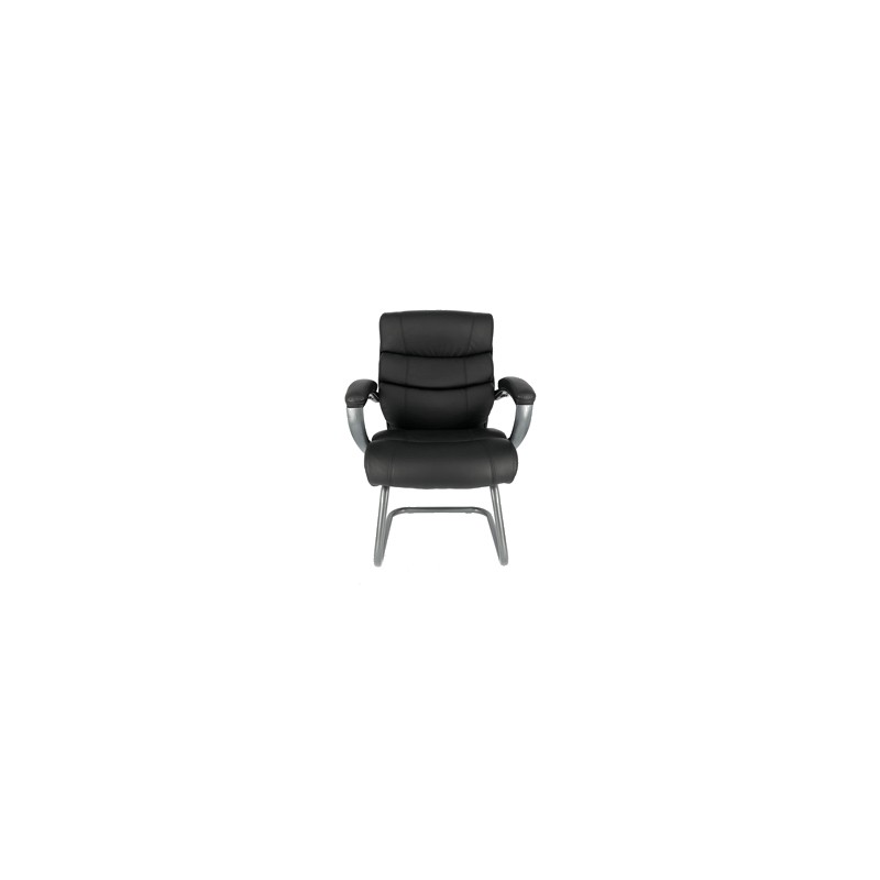 Silla de Oficina Techni Mobili Chicago / Polipiel / Negro