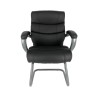 Silla de Oficina Techni Mobili Chicago / Polipiel / Negro