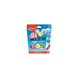 Marcadores Lavables Color´Peps Maped / 12 piezas
