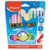 Marcadores Lavables Color´Peps Maped / 12 piezas