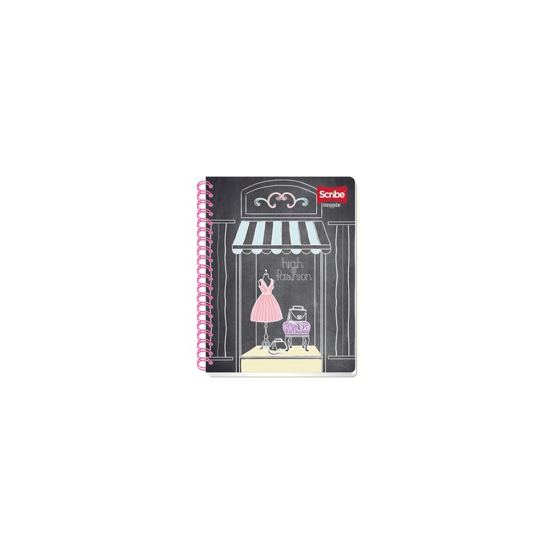 Cuaderno Profesional Scribe High Fashion Raya 100 hojas