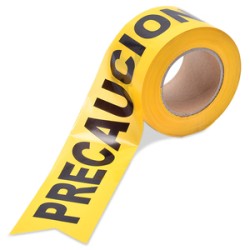 CINTA DE ADVERTENCIA SILVERLINE PRECAUCIÓN (1 PZA.)