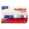 Marcador para Pizarrón Blanco Magistral Grip / Punta de bala / Azul / 1 pieza