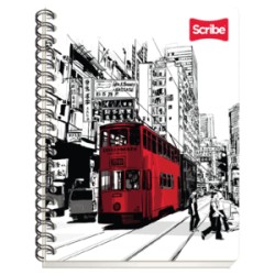 Cuaderno Profesional Scribe InBlack Cuadro Grande 100 hojas