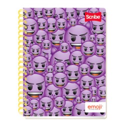 Cuaderno Profesional Scribe Emoji Raya 100 hojas