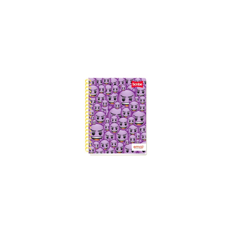 Cuaderno Profesional Scribe Emoji Raya 100 hojas