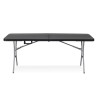 Mesa Plegable Coscorp Lifetime / Negro / Resina