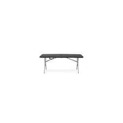 Mesa Plegable Coscorp Lifetime / Negro / Resina
