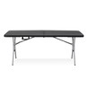 Mesa Plegable Coscorp Lifetime / Negro / Resina