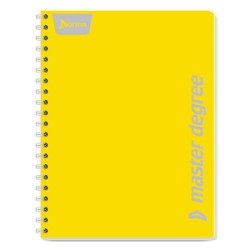 Cuaderno Profesional Norma Master Degree Clásico Cuadro Grande 100 hojas