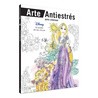Libro Antiestrés para Colorear Disney El Poder de las Chicas 64 páginas