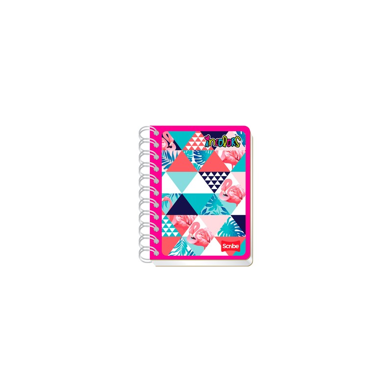 Cuaderno de Bolsillo Scribe InColors Raya 80 hojas