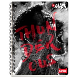 Cuaderno Profesional Scribe InBlack Cuadro Grande 100 hojas