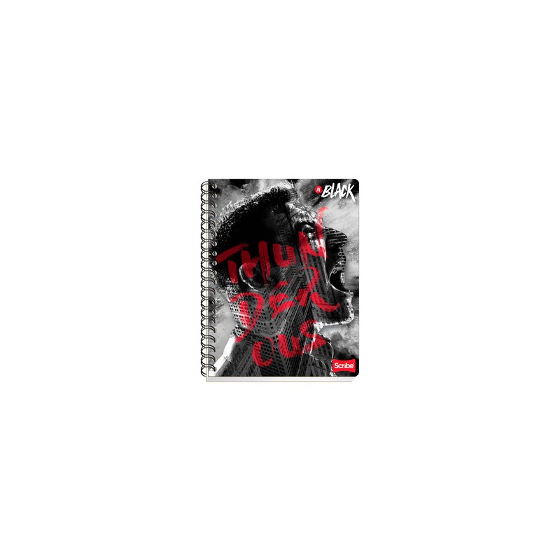 Cuaderno Profesional Scribe InBlack Cuadro Grande 100 hojas