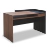 Escritorio Ejecutivo Skanor Student / Natural con negro / Madera