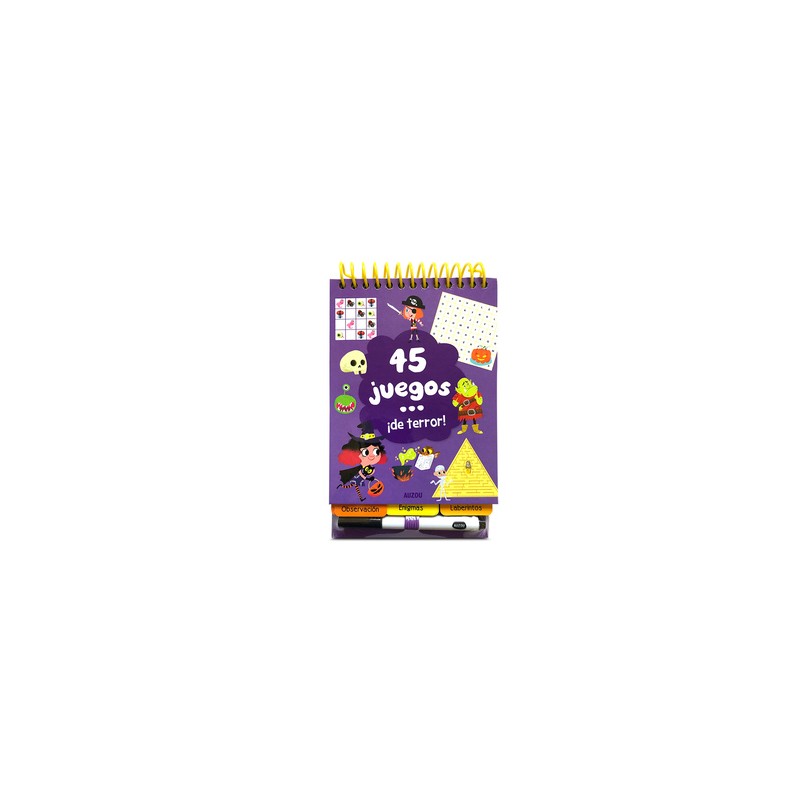 Libro 45 Juegos de Terror Auzou