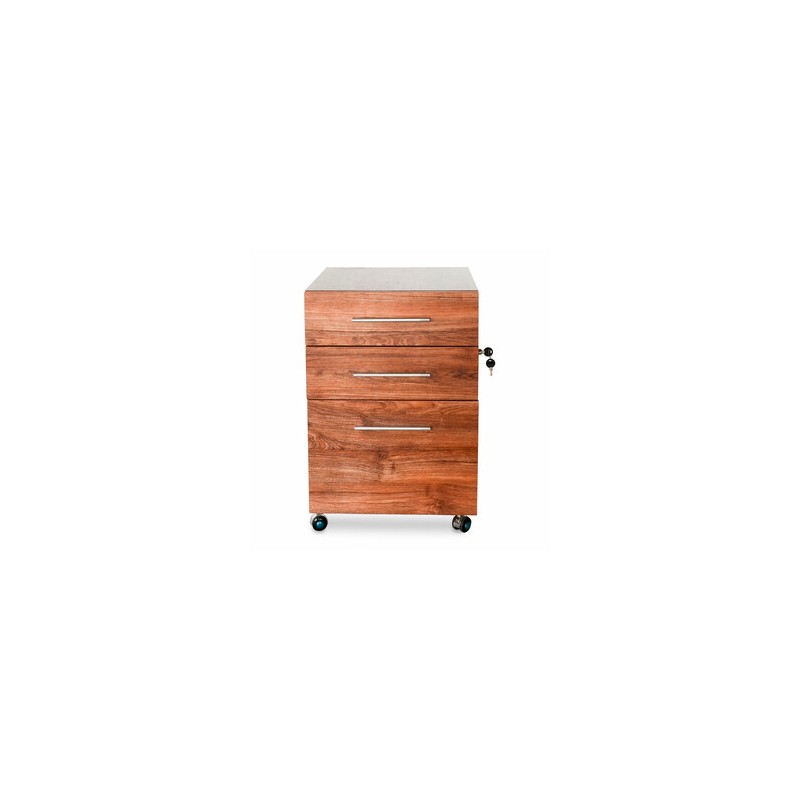 Archivero Ejecutivo 4Tune Red Top Power / Vertical / 3 gavetas