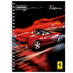 Cuaderno Forma Francesa Norma Ferrari Cuadro Grande 100 hojas