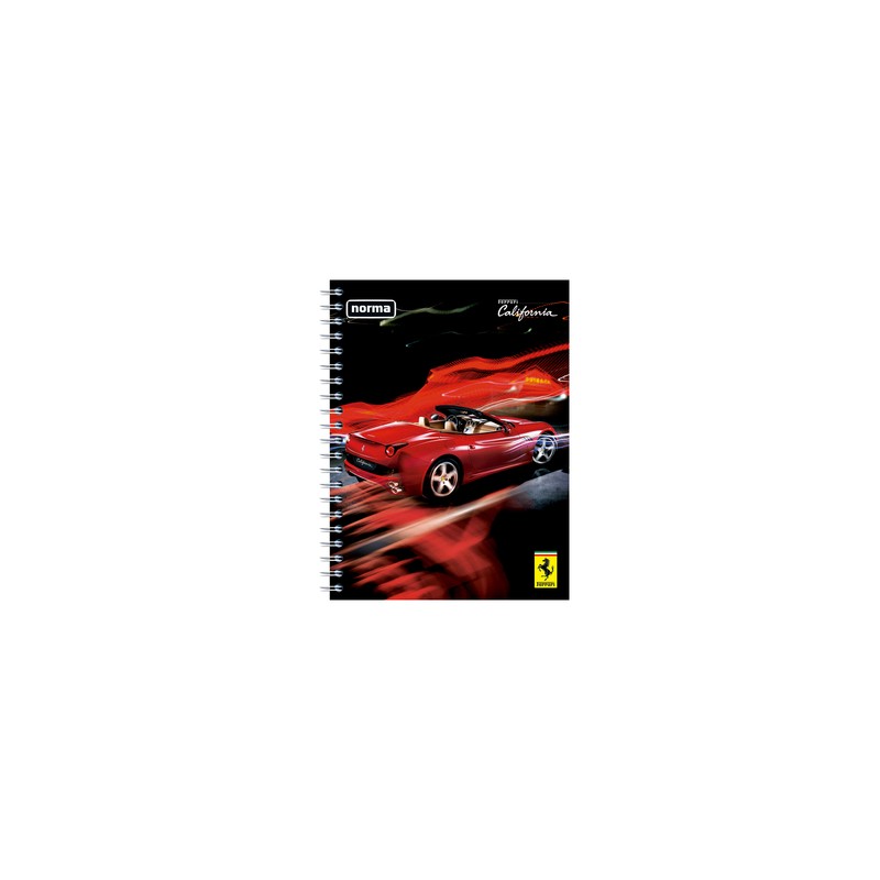 Cuaderno Forma Francesa Norma Ferrari Cuadro Grande 100 hojas
