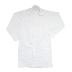 Bata Escolar Office Depot Chica Blanco